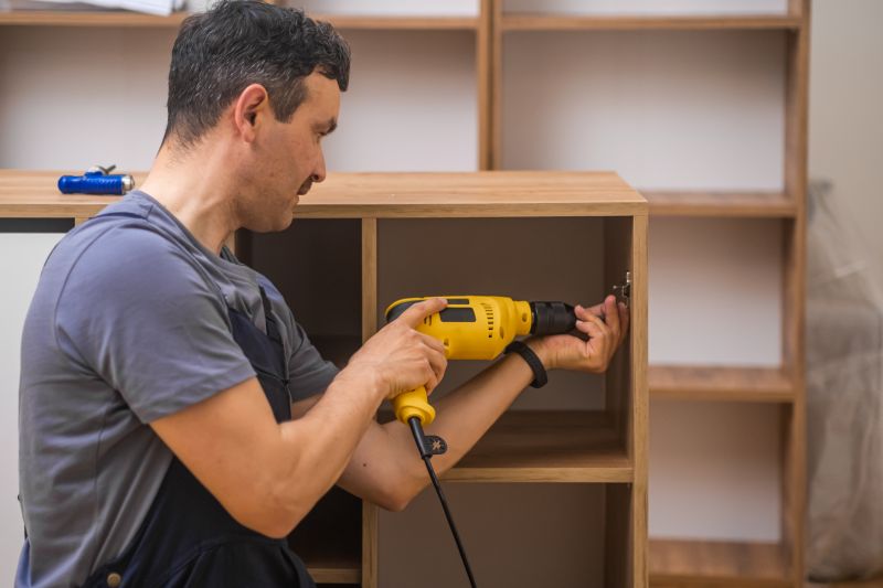 Custom Bookshelves Installation in Fairfax, VA